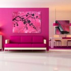 Amazing Pink Interior Design with Suitable Furniture Themes