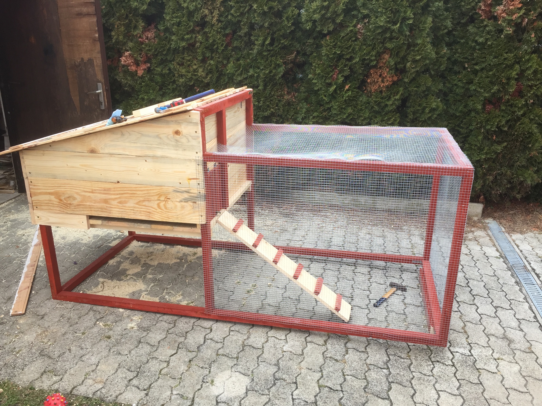 DIY chicken coop design